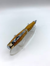 Load image into Gallery viewer, New York in Marblewood on 24k Gold & Chrome