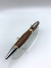 Load image into Gallery viewer, New York in Walnut on 24k Gold & Chrome