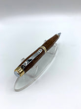 Load image into Gallery viewer, New York in Walnut on 24k Gold & Chrome