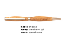Load image into Gallery viewer, Chicago in Wine Barrel Oak

