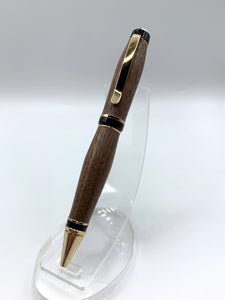 New York in Walnut on 24k Gold